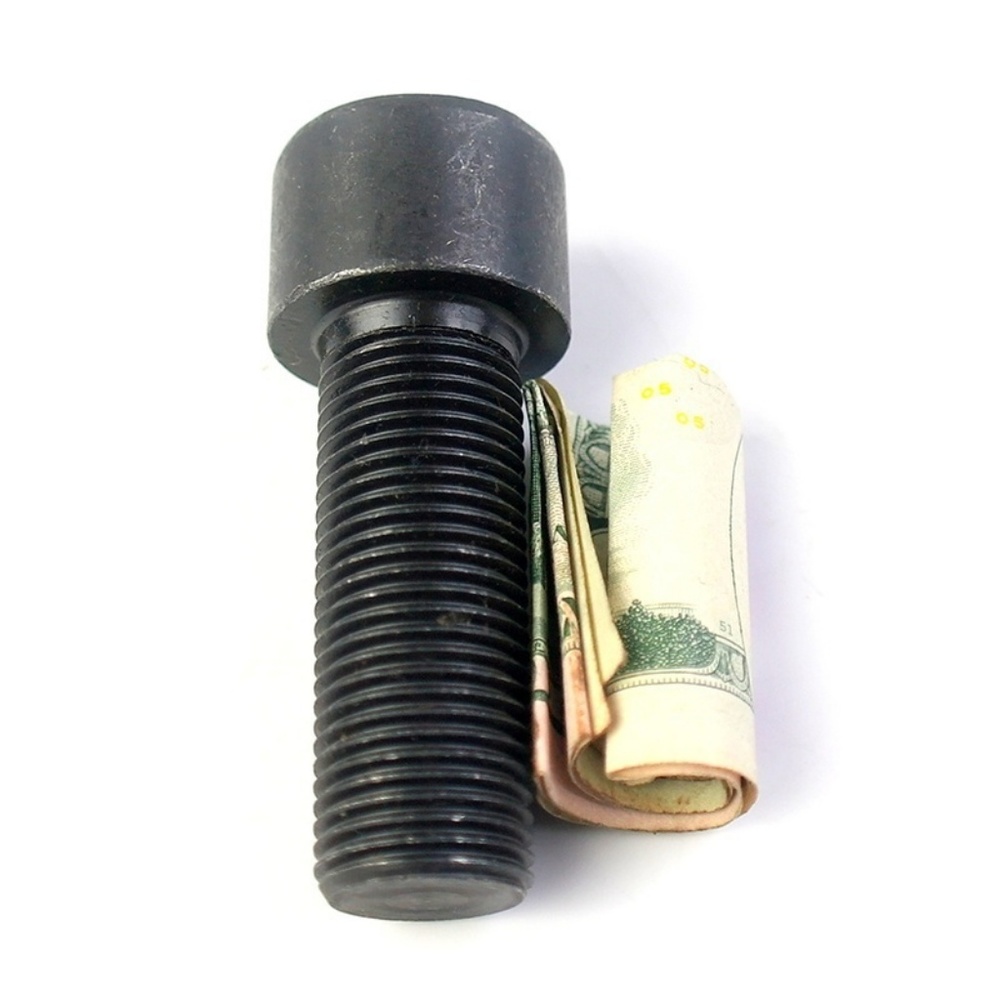 Stash Secret Container Spy Money Bolt - Picture 2 of 5